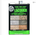 Glaze N Seal (green) Laquer finish "Wet Look" (Solvent-smelly)
