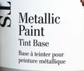 Metallic Paint Tint Base : Quart Golden Paintworks