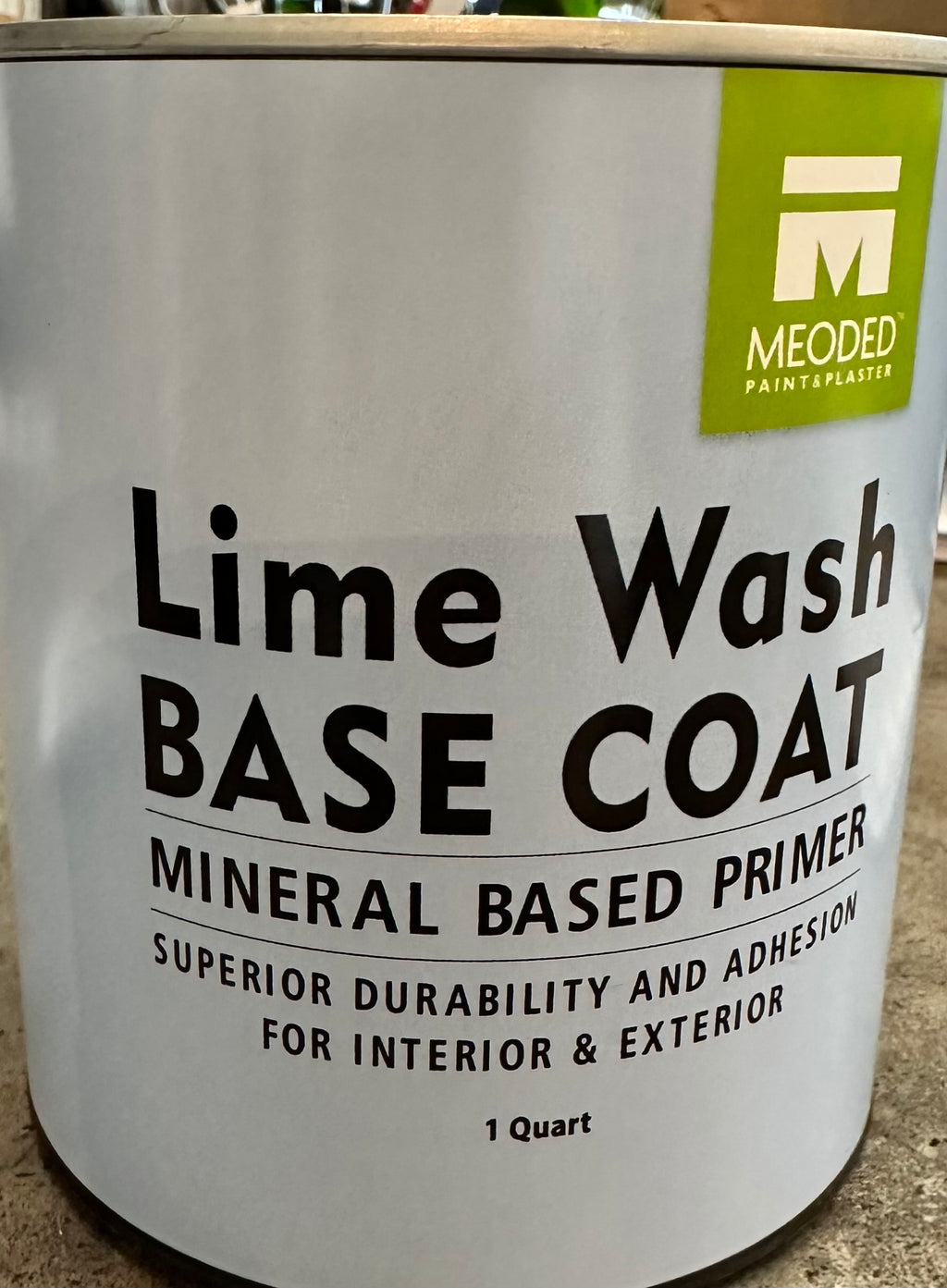 Meoded Lime Wash Base Coat