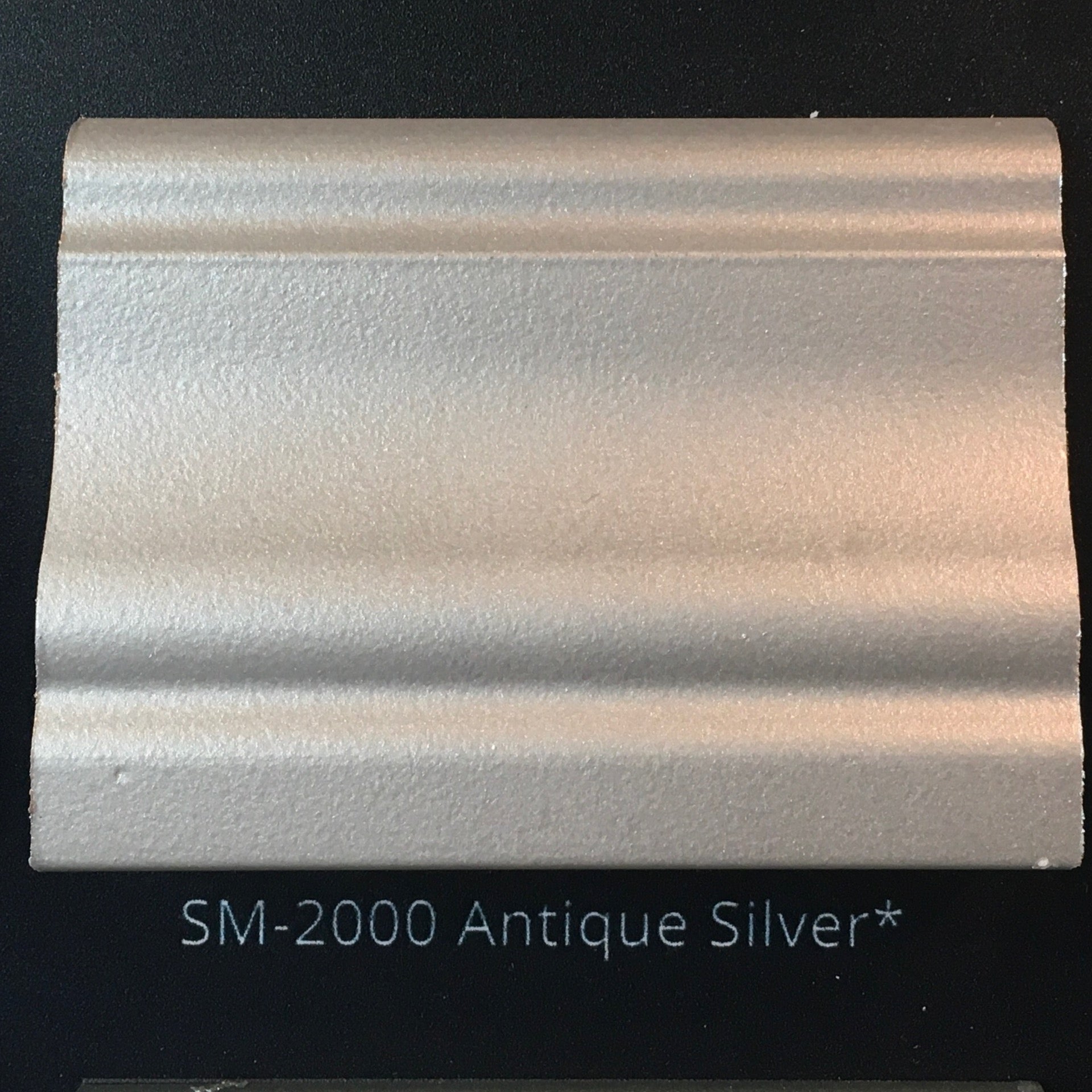Sapphire Metallic Antique Silver Meoded