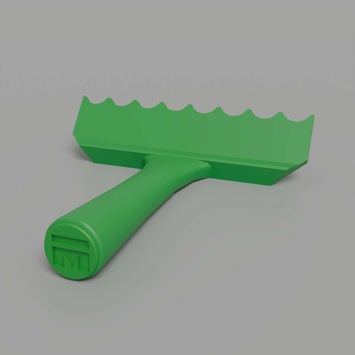 Fluted Green Basic Trowel Meoded