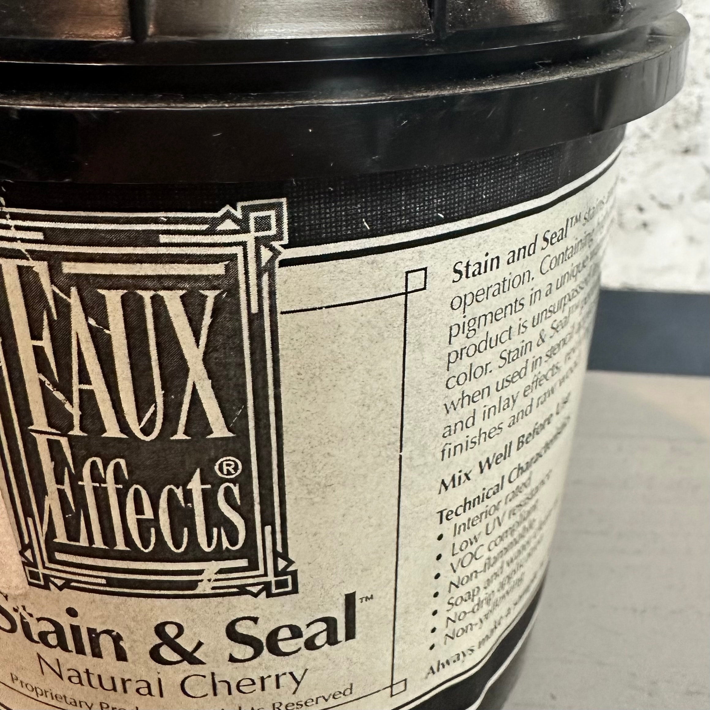 Stain & Seal Natural Cherry
