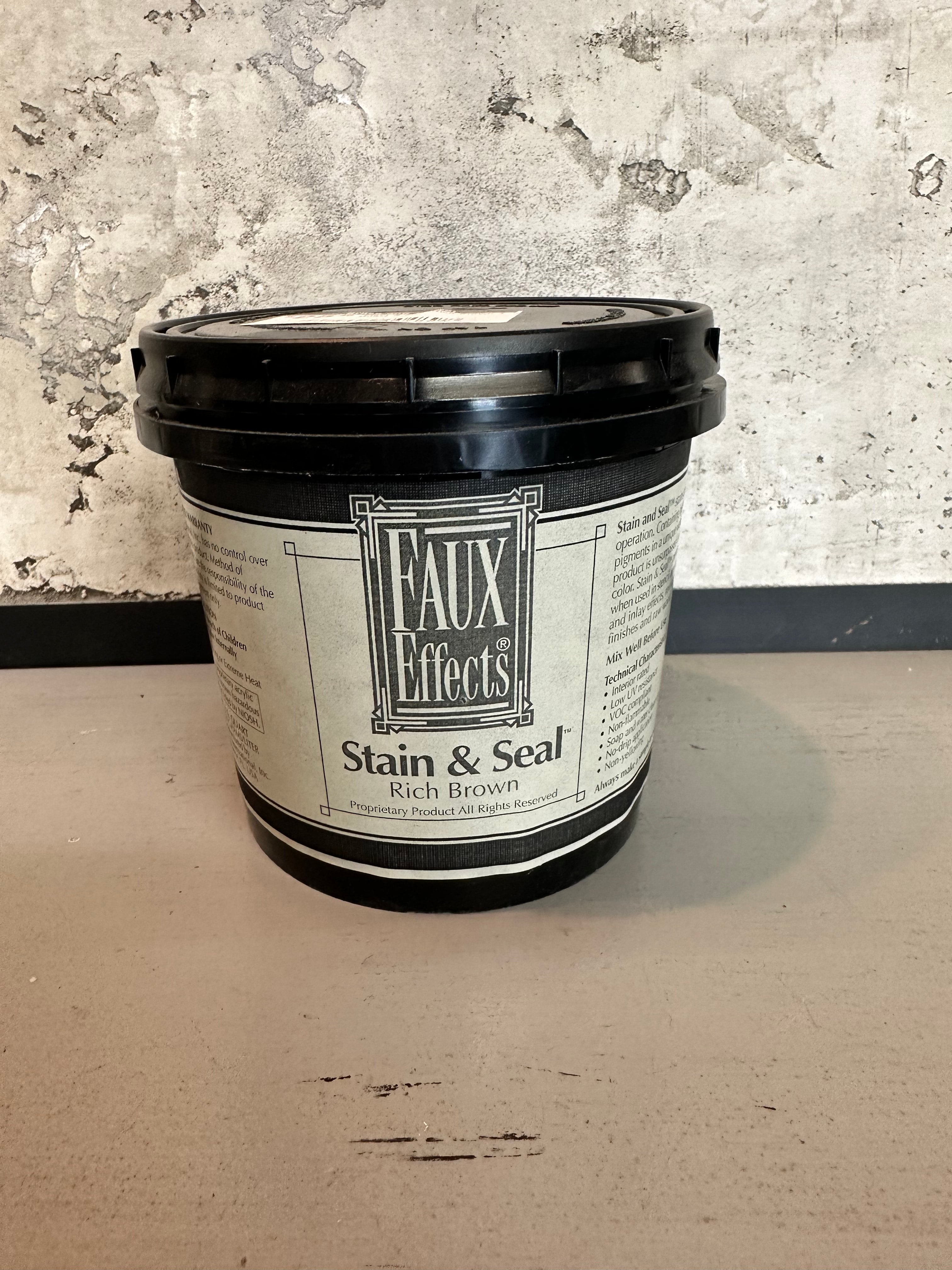 Stain & Seal Rich Brown
