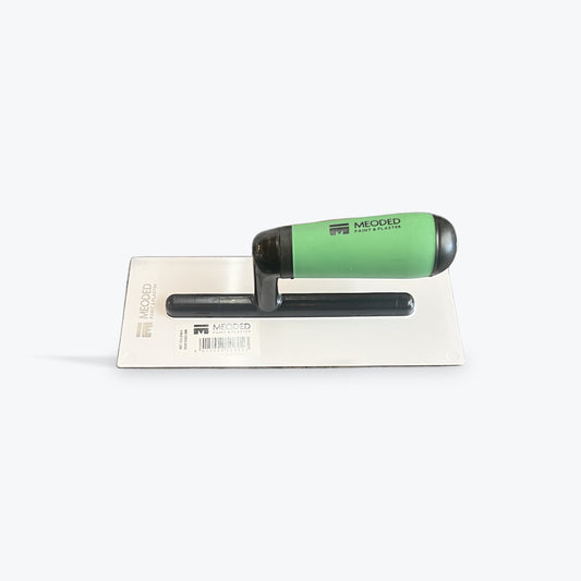 M trowel Plastic 240x100x2.5 Meoded green handle (Thick and Reg)
