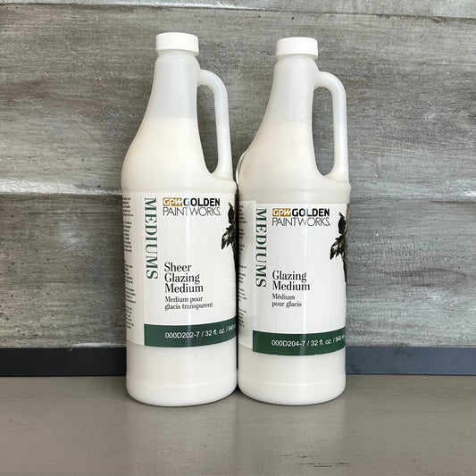 Glazing Medium 1 Quart Golden