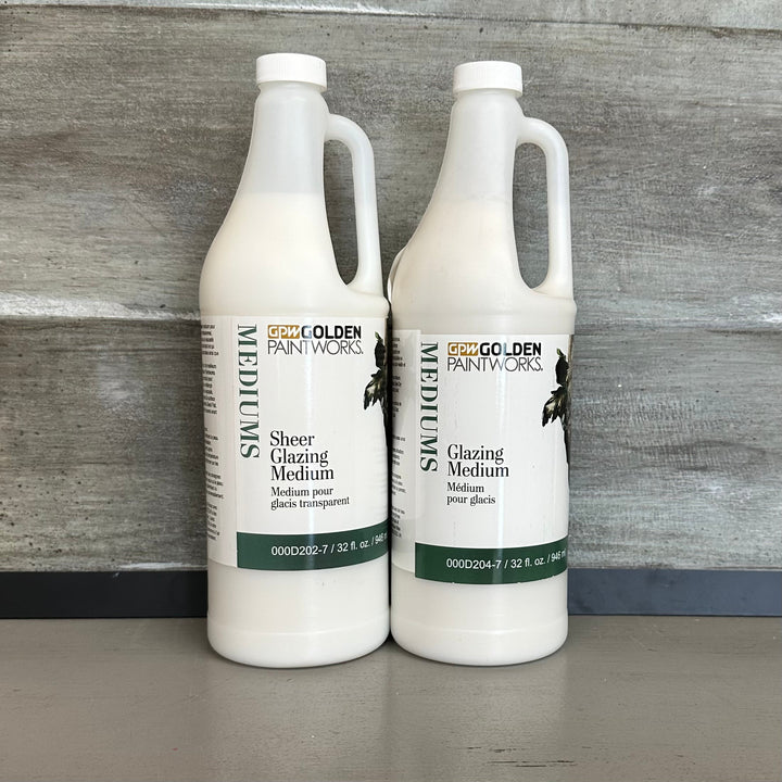Glazing Medium 1 Quart Golden