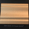 Sapphire Metallic Antique Gold Meoded