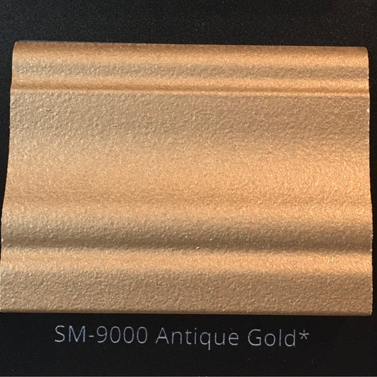 Sapphire Metallic Antique Gold Meoded