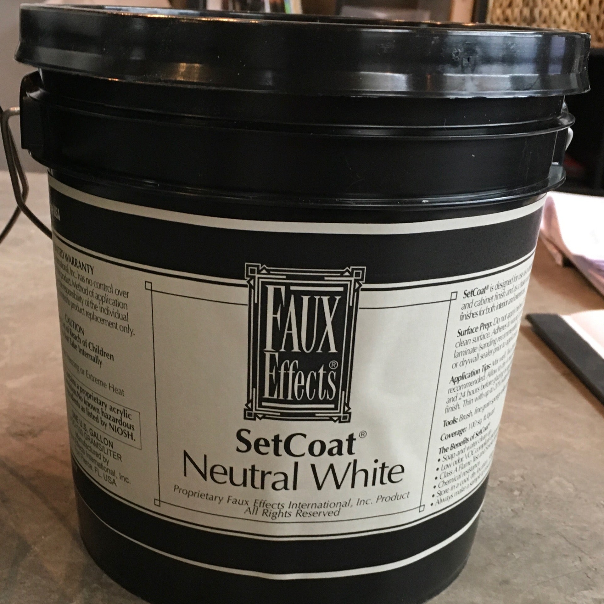 SetCoat Neutral White (Off White) AquaBond