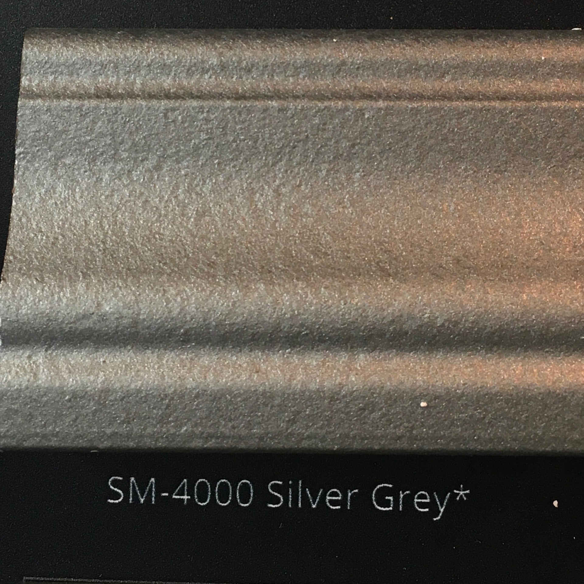 Sapphire Metallic Silver Gray Meoded