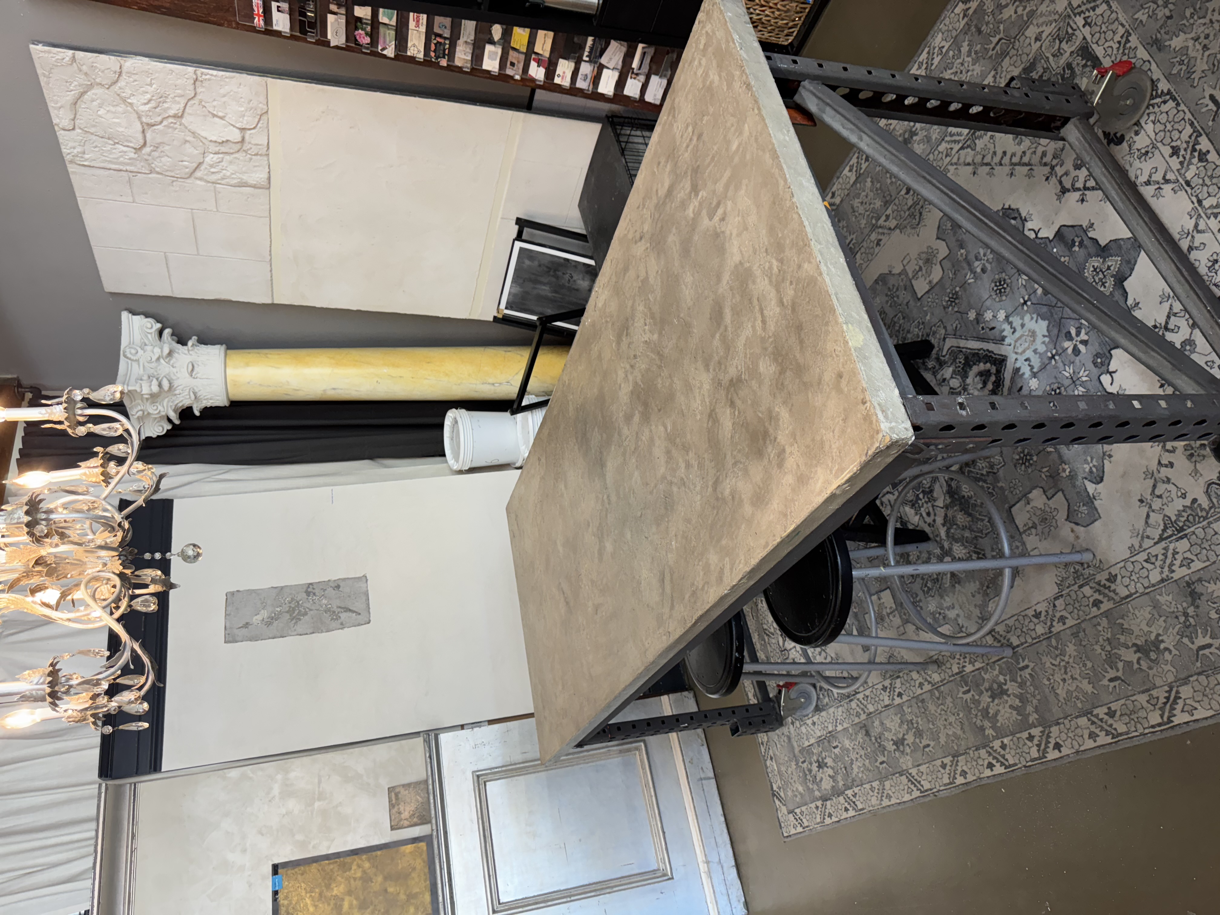 Meoded plaster example 1